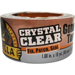 Gorilla Crystal Clear Repair Duct Tape, 1.88â